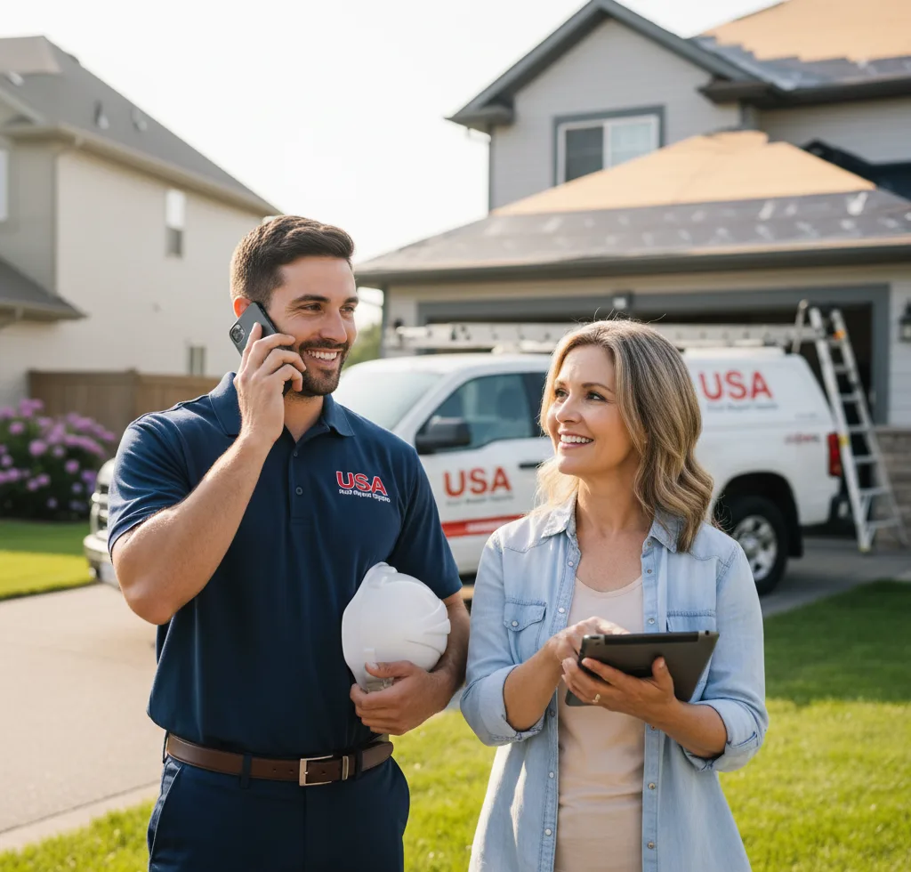 USA Roof Repair Experts customer support in Utica